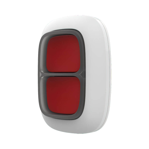 Тревожная кнопка Ajax DoubleButton white EU