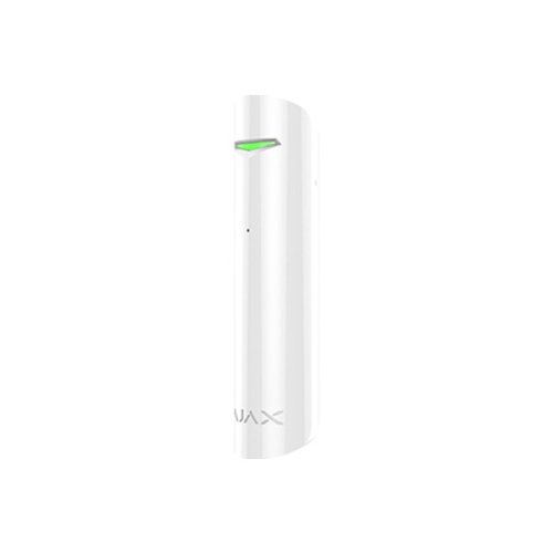 Бездротовий сповіщувач розбиття скла Ajax GlassProtect (white)