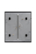 Кнопка Ajax CenterButton (1-gang/2-way) graphite