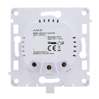 Реле для одноклавишного выключателя Ajax LightCore (1-gang) [55] (8EU)