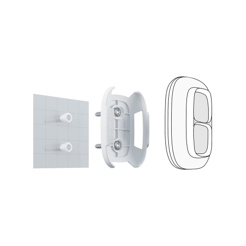 Держатель для тревожной кнопки Ajax Holder for Button/Double Button WHITE