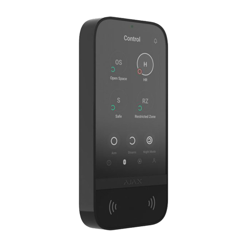 Клавиатура Ajax KeyPad TouchScreen (8EU) black