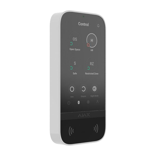 Клавиатура Ajax KeyPad TouchScreen (8EU) white