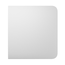 Боковая кнопка для одноклавишного или проходного выключателя Ajax SideButton Ajax SideButton (1-gang/2-way) for LightSwitch white