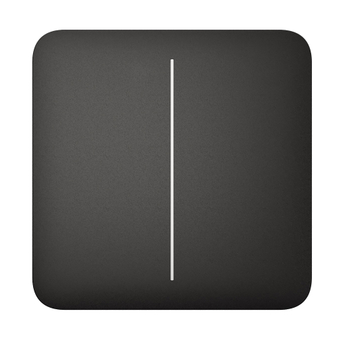 Выключатель Ajax LightSwitch 2-gang Black двухклавишный