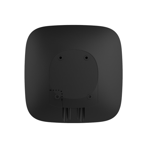 Интеллектуальная централь Ajax Hub 2 Plus UA black с поддержкой 2 SIM-карт, LTE и Wi-Fi, поддержкой датчиков с фотофиксацией тревог