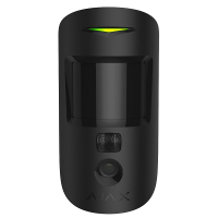 Бездротовий оповіщувач руху з камерою Ajax MotionCam (PhOD) Jeweller black