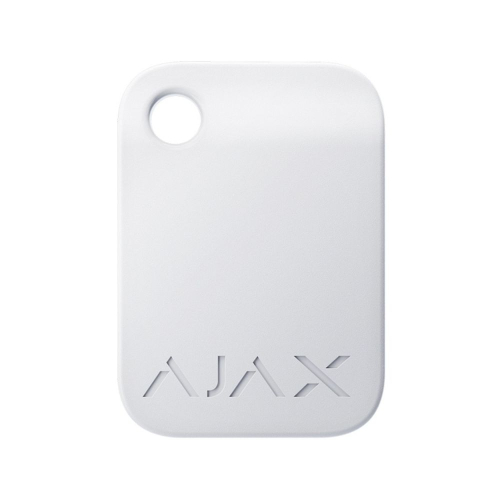 бесконтактный брелок управления Ajax Tag white (10pcs)
