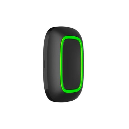 Беспроводная тревожная кнопка черная Ajax Button black EU