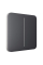 Выключатель Ajax LightSwitch 2-gang Graphite двухклавишный