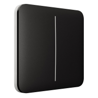 Выключатель Ajax LightSwitch 2-gang Black двухклавишный