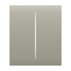 Кнопка Ajax CenterButton (2-gang) olive для двухклавишного выключателя