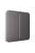 Выключатель Ajax LightSwitch 2-gang Grey двухклавишный