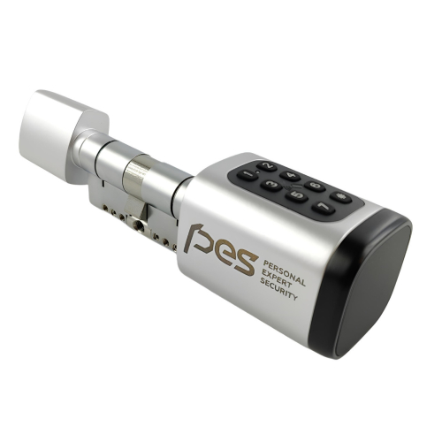 PES Cylinder 3 з клавіатурою та сканером відбитків пальця 125 мм 65x60Т