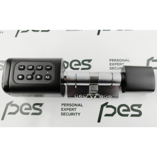 PES Cylinder 3 з клавіатурою та сканером відбитків пальця чорний 140 мм 65x75Т