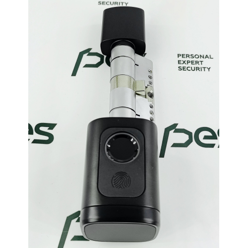 PES Cylinder 3 з клавіатурою та сканером відбитків пальця чорний 120 мм 65x55Т