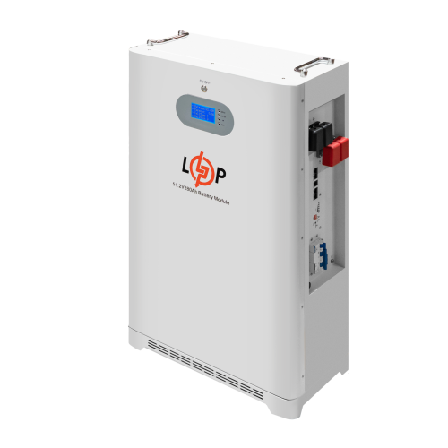 Акумулятор LP LiFePO4 51,2V - 280 Ah (14336 Wh) (Smart BMS 200A) с LCD AB RS485/CAN