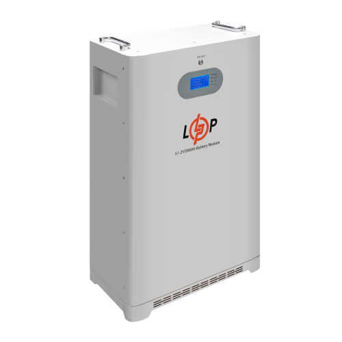 Акумулятор LP LiFePO4 51,2V - 280 Ah (14336 Wh) (Smart BMS 200A) с LCD AB RS485/CAN