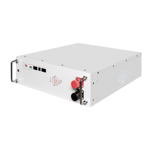 Акумулятор LP LiFePO4 51,2V - 100 Ah (5120Wh) (BMS JK 100A/50А) RM RS485/CAN WH