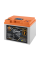 Акумулятор LP LiFePO4 12,8V - 50 Ah (640Wh) (BMS 80А/50A) пластик LCD Smart BT