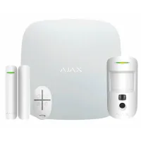 Комплект охоронної сигналізації Ajax StarterKit Cam HDR white