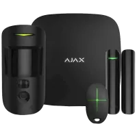 Комплект охоронної сигналізації Ajax StarterKit Cam HDR UA black