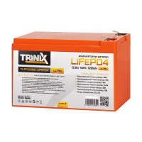 Аккумуляторная батарея литий-железо-фосфатная 12.8В 10Ач Trinix TLFP-1210S Ultra LiFePO4 (Orange)