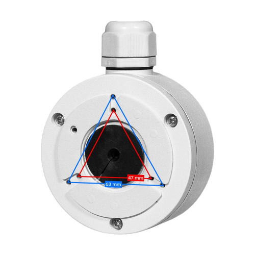 Монтажна коробка Light Vision VLC-1258(M), метал, 100*45 мм