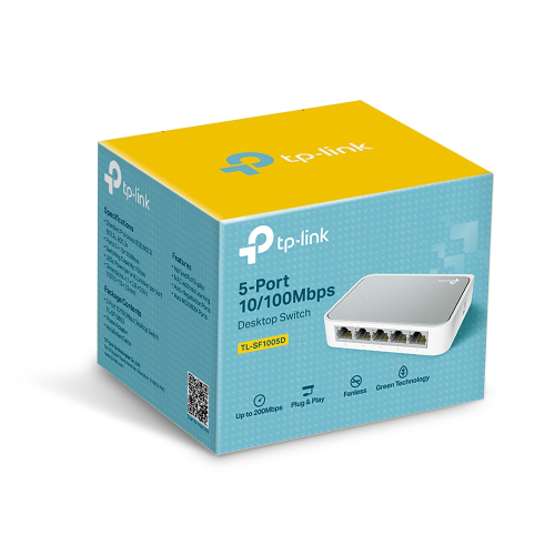 Комутатор TP-Link TL-SF1005D 5-портовий некерований
