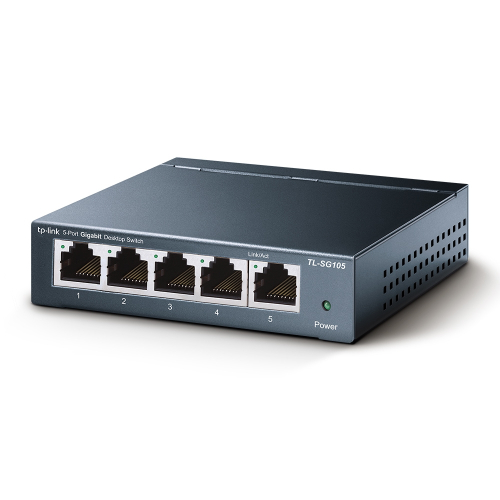 Комутатор TP-Link TL-SG105 5-портовий некерований