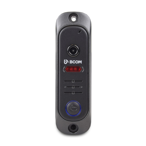 Комплект відеодомофона BCOM BD-780 Black Kit: відеодомофон 7" і відеопанель