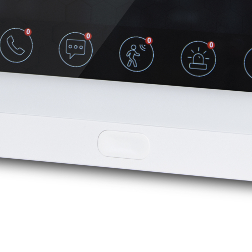 Комплект Wi-Fi відеодомофонa 7" BCOM BD-760FHD/T White з підтримкою Tuya Smart + BT-400HD-AC White