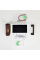 Комплект відеодомофона BCOM BD-710C Kit: відеодомофон 7" white та відеопанель copper