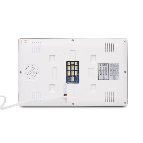 Відеодомофон 10" BCOM BD-1070FHD White + Відеопанель Tantos Triniti FHD