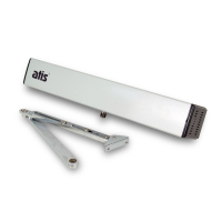 Дотягувач з електроприводом ATIS Automatic Door Opener DBQ1-ACW для автоматичних дверей