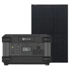 Система автономного живлення однофазна Ezviz CS-PS1300 (CN066)(FR) + Risen Solar RSM40-8-400MB Full Black