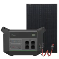 Система автономного живлення однофазна HYXiPower HYX-EA2000 + Risen Solar RSM40-8-400MB Full Black