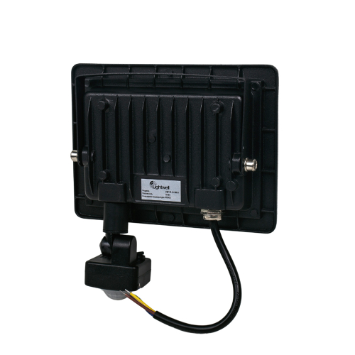 Прожектор світлодіодний Lightwell LW-FL-B-50-S 50 W з датчиком руху