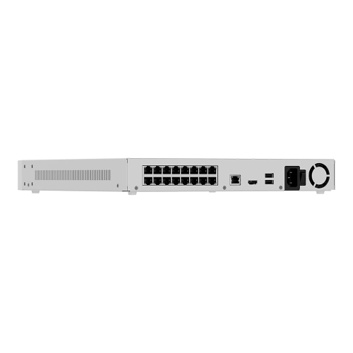 IP-видеорегистратор 16-канальный 12Mp Ajax NVR H2D16PAC (16-ch) White с 16 портами PoE