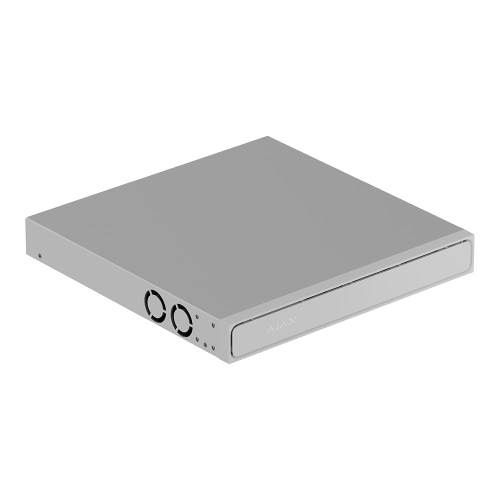 IP-видеорегистратор 16-канальный 12Mp Ajax NVR H2D8PAC (16-ch) White с 8 портами PoE