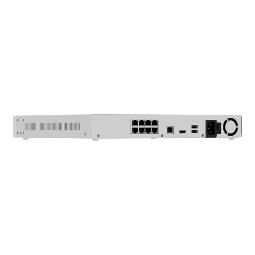 IP-видеорегистратор 16-канальный 12Mp Ajax NVR H2D8PAC (16-ch) White с 8 портами PoE