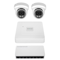 Комплект видеонаблюдения на 2 камеры GV-IP-K-W100/2 6MP