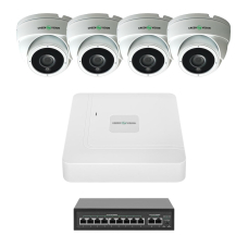Комплект відеоспостереження на 4 камери GV-IP-K-W99/4 4MP