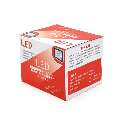 ІК прожектор YOSO 12V 16W, 6 + 2LED, IP66, 850нм, кут огляду 60 °, дальність до 30м, 110 * 86 * 63мм, BOX