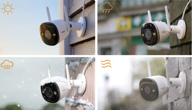 3MP H.265 Bullet Wi-Fi камера  з мікрофоном Bullet 3C 3MP (IPC-S3EP-3M0WE) - 4