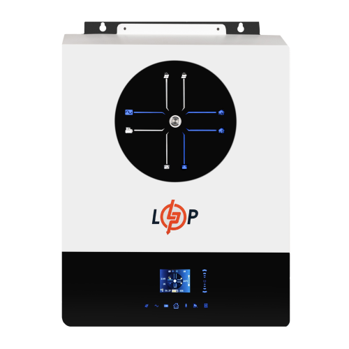 Гібридний сонячний інвертор (ДБЖ) LPW-MAXII-ULTRA 8000VA (8000Вт) 48V 150A MPPT 90-450V ON-OFF GRID
