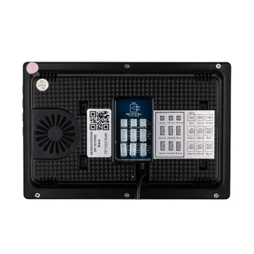 Комплект домофону 7 дюймів з панеллю виклику SEVEN DP-7571/07Kit black