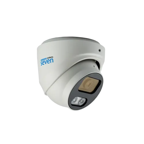 IP-відеокамера 5 Мп SEVEN IP-1015PA-DL white 2,8 мм з розумним подвійним підсвічуванням