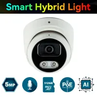 IP-відеокамера 5 Мп SEVEN IP-1015PA-DL white 2,8 мм з розумним подвійним підсвічуванням