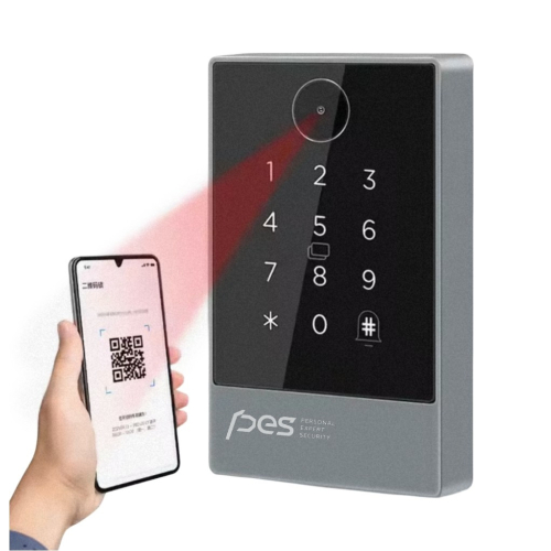 Контролер доступу PES KeyPad з вбудованим зчитувачем QR-кодів